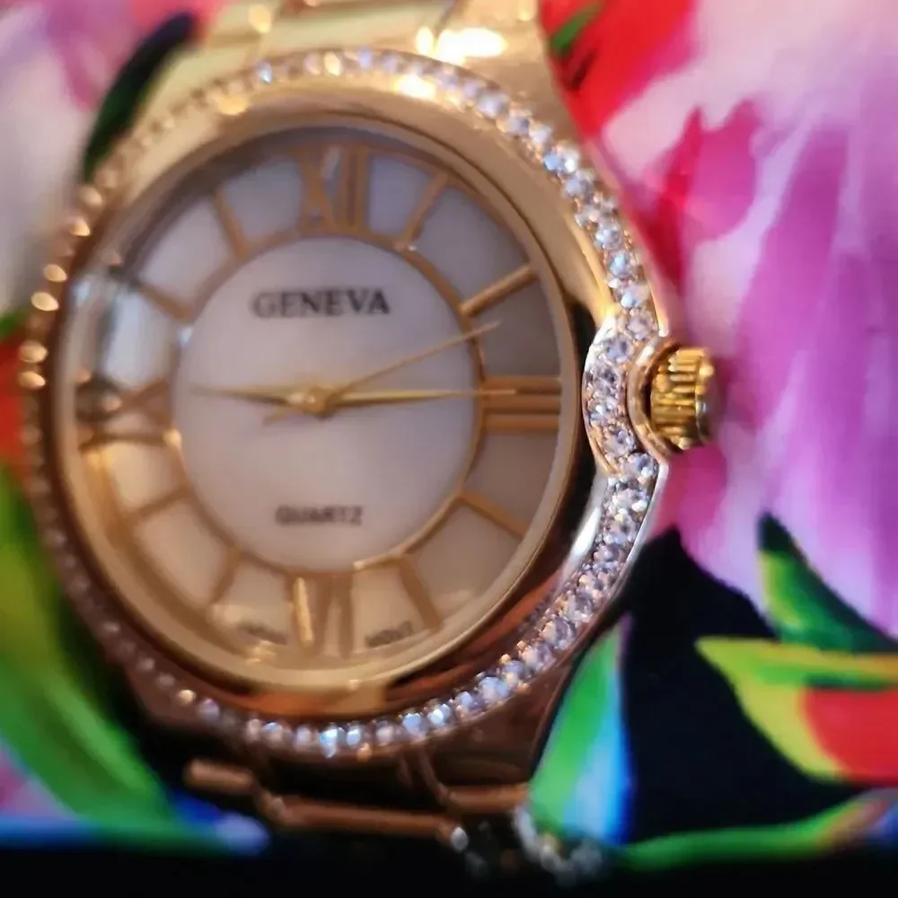 Geneva Quartz Watch Japan Movement